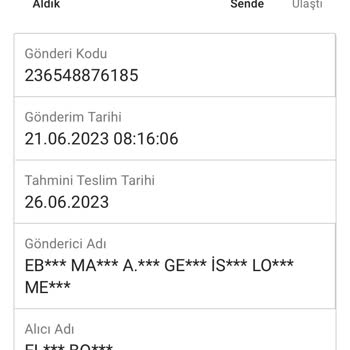 Sendeo Kargo Gecikme Nedenli