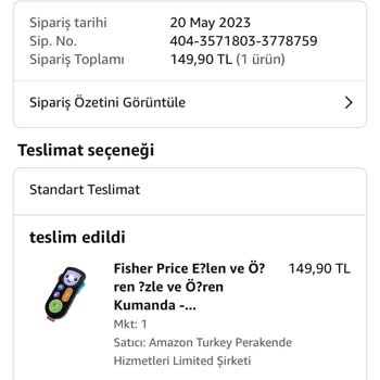 Fisher Price Kumanda Sadece İngilizce Konuşuyor
