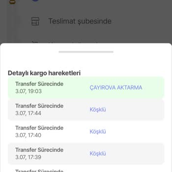 Sürat Kargo Kargom 4 Gündür Çayırova Şubesinde Duruyor