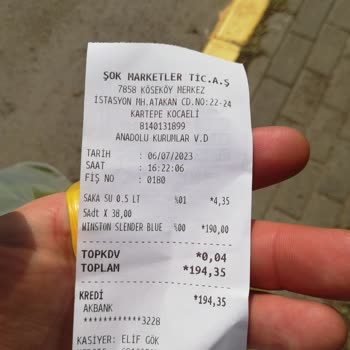Şok Marketler Alışveriş Yaptım Ve Fazla Ürün Geçti