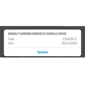 Enpara Kartımdan Googleads Para Çekmiş Haberim Yok