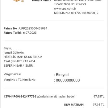 UPS Türkiye Şikayet Kotu Hizmet Kotu Personel Ve Haksiz Kazanç
