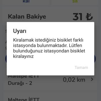 Isbike Bisiklet Kiralayamama Sorunu
