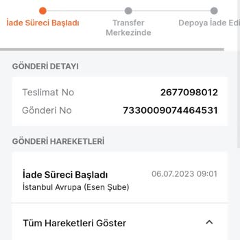 Trendyol'dan Aldığım Sipariş Ve Sorumsuzlukları