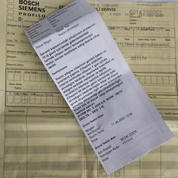 Siemens Sıfır Makine Bozuk Çıktı