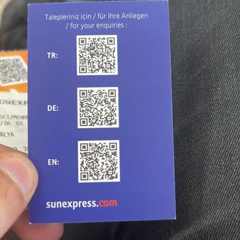 SunExpress Havayolları Bilet İadesi