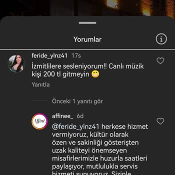 Dedeman Kartepe Canlı Müzik Fiyatı