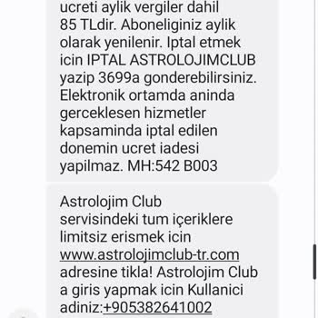 Vodafone Habersiz Servis Aboneliği Üyeliği Yapıp Para Kesiyor