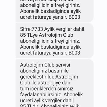 Vodafone Habersiz Servis Aboneliği Üyeliği Yapıp Para Kesiyor