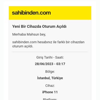 Sahibinden Hesap Güvenliği Ve Kimin Olduğu Ortaya Çıkması Ceza Yesin