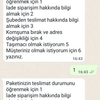 hepsiJET Teslim Edilmeden Haber Dahi Verilmeden İade Edilen Paket