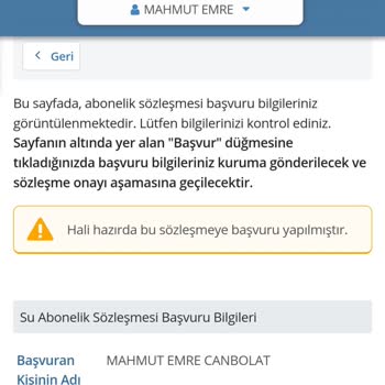 İBB - İstanbul Büyükşehir Belediyesi Abonelik İşlemlerini Yapamıyorum