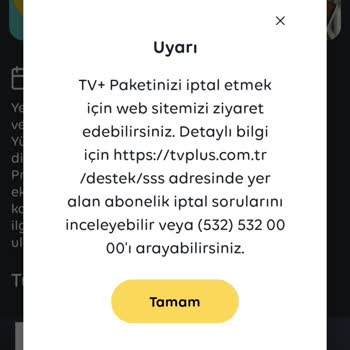 Turkcell TV+ Abonelik İptal Edemiyorum
