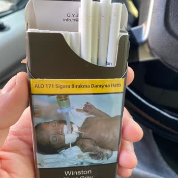 Winston Slims Gray Sigaralarda Kan İzi