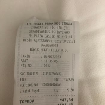 Stradivarius Etiket Fiyatı İle Kasadaki Fiyatın Farklılığı