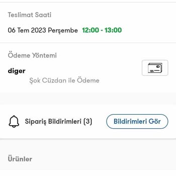 Cepte Şok Kurye Olmaması Sorunu
