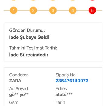 Bir Günde Kargo Gelmeden İade Olan Kargo