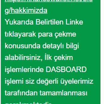 Financewallet.net EFT Ücreti İsteyip Parayı Vermiyor