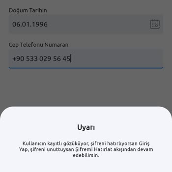 Nkolay Mobile Giriş Yapamıyorum