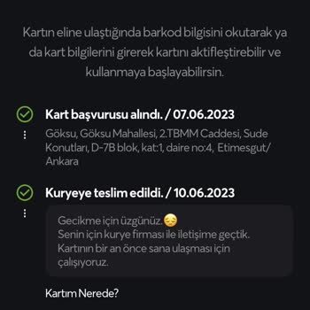 Papara Kargo Süresi 30 Gündür Gelmiyor