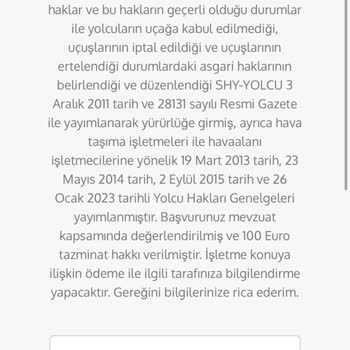 THY İade Çekini Ödemiyor