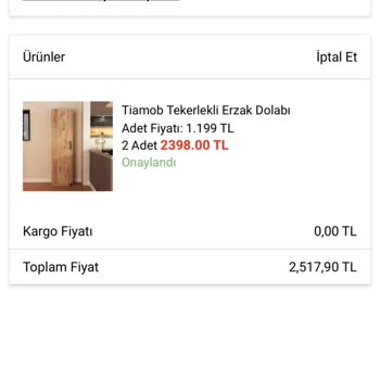 A101 Ürün Siparişi Vereli 15 Gün Oldu Hala Kargolanmadı