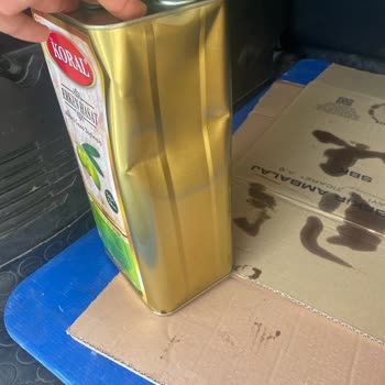 Sürat Kargo Yağ Tenekesinin Patlaması