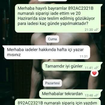 Outfitman'den Ürün İadesi Yapmama Rağmen Hala Para İadesi Alamadım