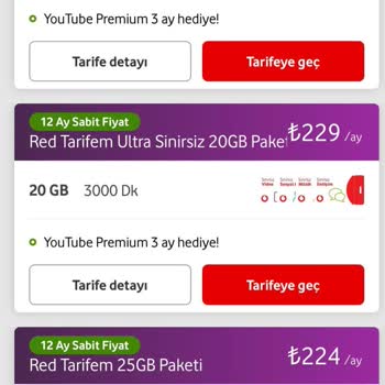 Vodafone Tarifi Değişikliğin De Yüksek Fiyatlar Çıkarması