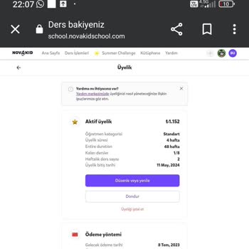 Novakid Taksitli Yapılan 12 Ay Taahhütlü Ödemede Fiyat Farkı İstiyor?