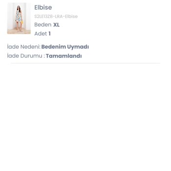 LCW'dan Aldığım Elbisenin İade Talebi Kabul Edilmedi