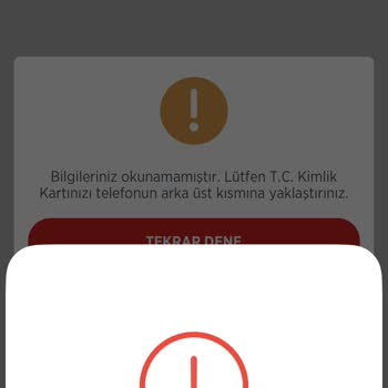 Ziraat Mobil Kimlik Okuma NFC Özelliği Çalışmıyor (iPhone 11)