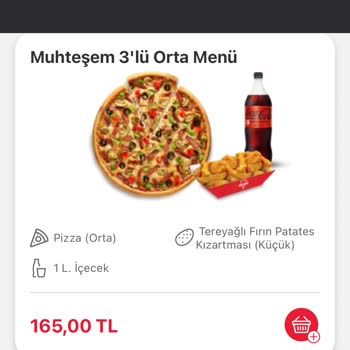 Sbarro Pizza Margarita Muhteşem Üçlü Görseldeki İle Alakası Yok
