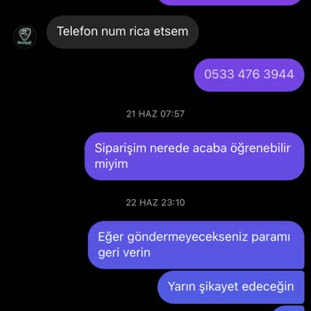 Bewolf Nutrition İlgisizlik, Kargo, Ürün.