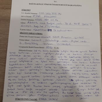 Garanti Bankası Kredi Kartımdan Haksız Para Çekimi