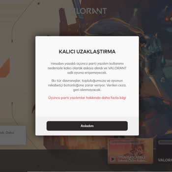 Valorant Ticket'lara Bakılmıyor