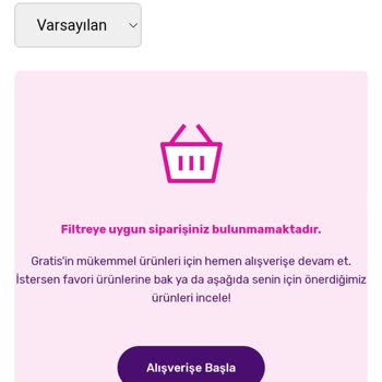 Gratis Siparişlerin Hala Kargoya Verilmemesi Ve Takip Durumu Sorunu