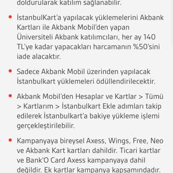 Akbank Mobil Kampanyası İle İlgili Sorun