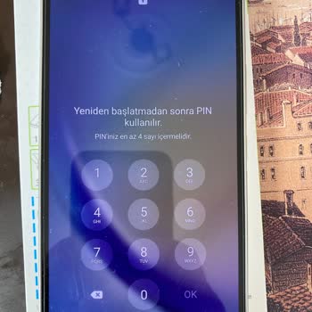 Samsung Telefon Yeniden Başlatmadan Sonra Pin Kullanılır Hatası