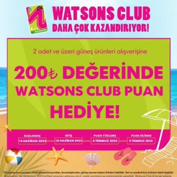 Watsons Vaat Ettiği Puanımı Yüklemedi