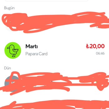 Martı Hatalı Para Çekimi