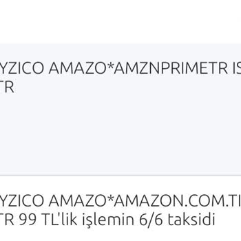 Iyzico Amazon Her Ay Para Kesiyor