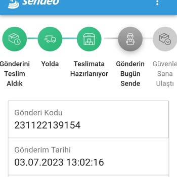 Sendeo Ürün Teslim Tarihi Geçmesine Rağmen Hala Dağıtımda!