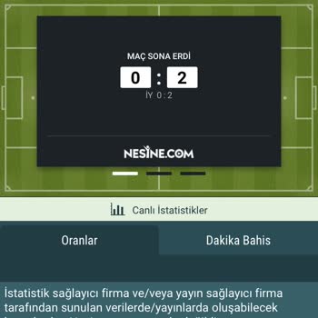 Nesine Com Canlı Bahis Maç Sonucu Sorunu