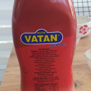 Bizim Vatan Şok Marketin Sattığı Ketçap'in Bozulması Hakkında