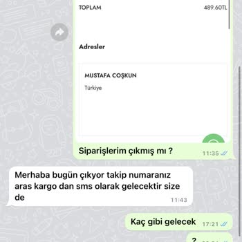 Luis Bien'den Sipariş Verdim, Ama Kargom Gelmedi
