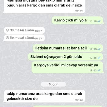 Luis Bien'den Sipariş Verdim, Ama Kargom Gelmedi