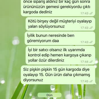 Meysadesign 15 Gün Önce Sipariş Verildi, Hala Teslim Edilmedi