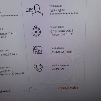 Yurtiçi Kargo Teslim Edildi Denen Ürün Teslim Edilmedi