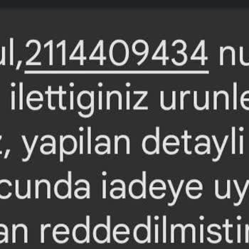 Trendyol Hızlı Market Trendyol Yanlış Ürün Geldi İade Alınmıyor